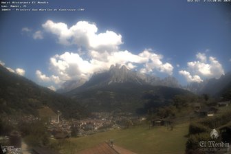 Webcam verso le Pale di San Martino