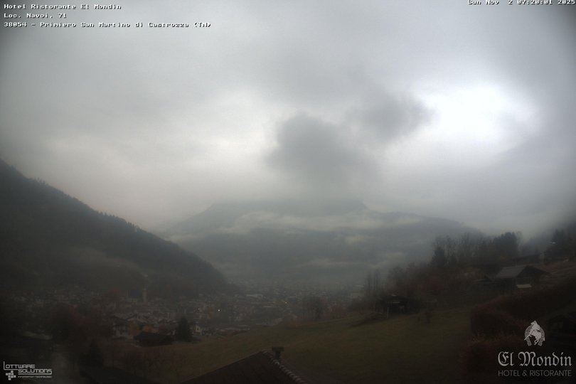 Webcam auf die Palagruppe