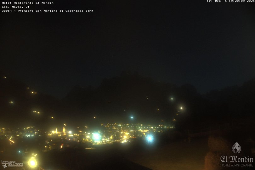 Webcam verso le Pale di San Martino