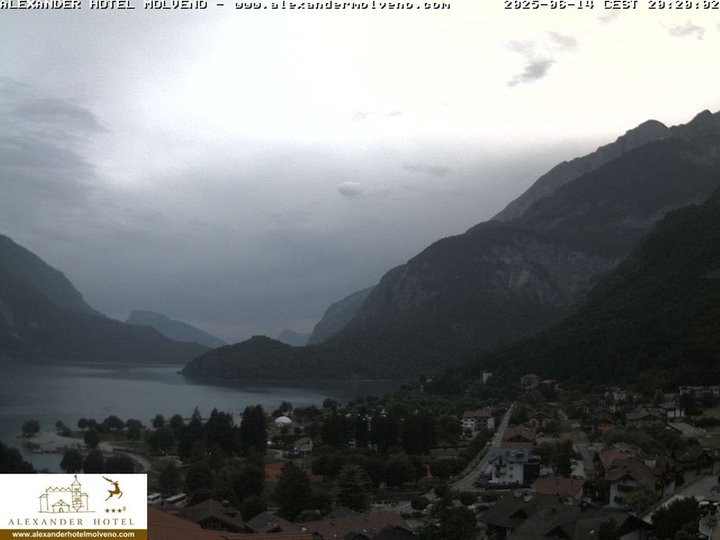Webcam sul lago di Molveno