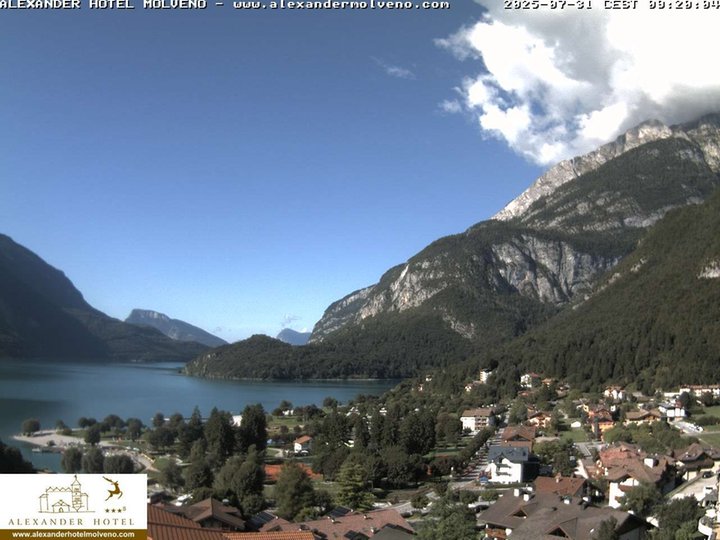 Webcam auf den Molvenosee