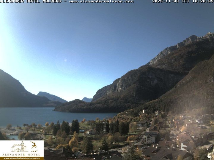 Webcam auf den Molvenosee