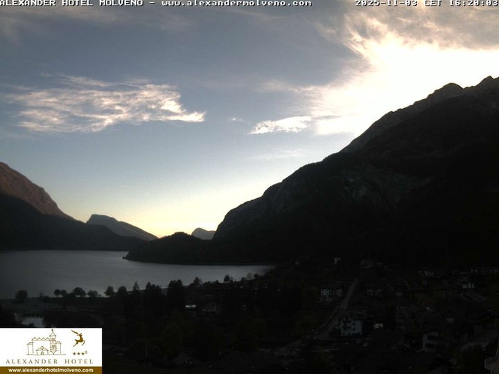 Webcam on the Lake Molveno