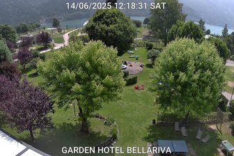 Webcam verso la spiaggia del Lago di Molveno