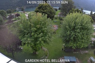 Webcam verso la spiaggia del Lago di Molveno