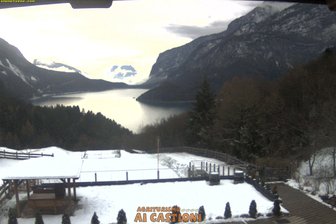 Webcam on Lake Molveno in the Brenta Dolomites