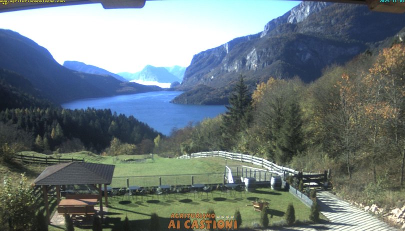 Webcam auf den Molvenosee in den Brenta-Dolomiten