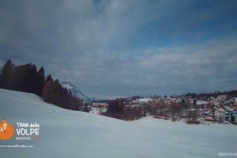 Webcam towards Lavarone / Lafraun and the Becco di Filadonna