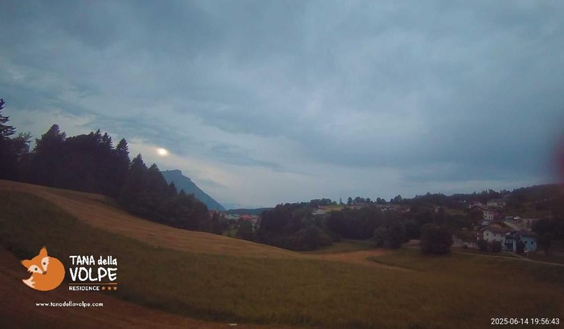 Webcam verso Lavarone e il Becco di Filadonna