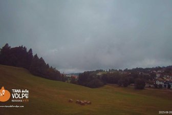 Webcam towards Lavarone / Lafraun and the Becco di Filadonna