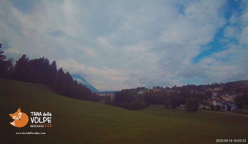 Webcam verso Lavarone e il Becco di Filadonna