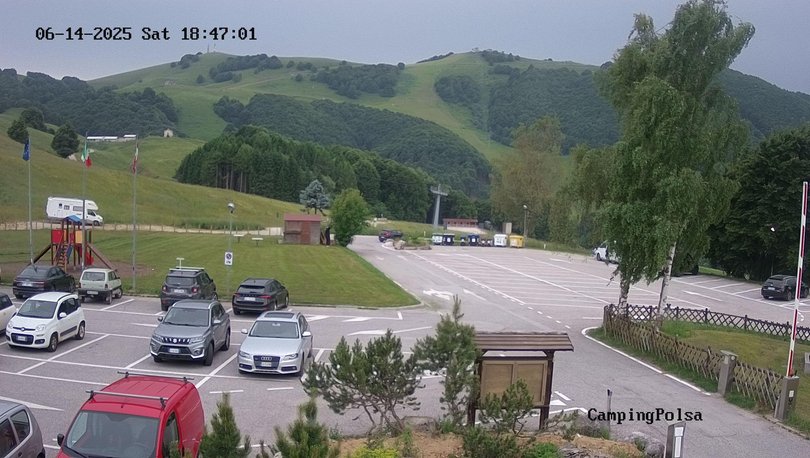 Webcam da Polsa verso il Monte Baldo