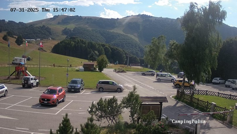 Webcam da Polsa verso il Monte Baldo