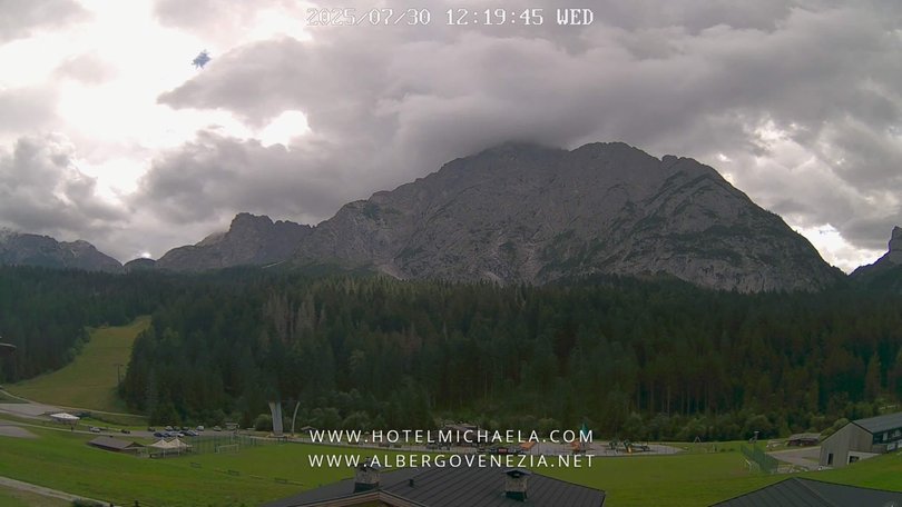 Webcam in Bladen zeigt in Richtung Monte Siera