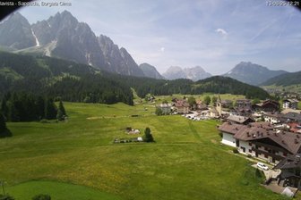 Webcam from Cima Sappada towards Mount Siera