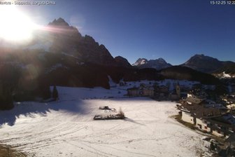 Webcam von Cima Sappada in Richtung Berg Monte Siera