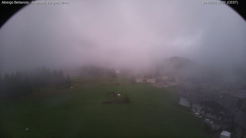 Webcam from Cima Sappada towards Mount Siera