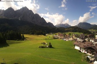 Webcam from Cima Sappada towards Mount Siera