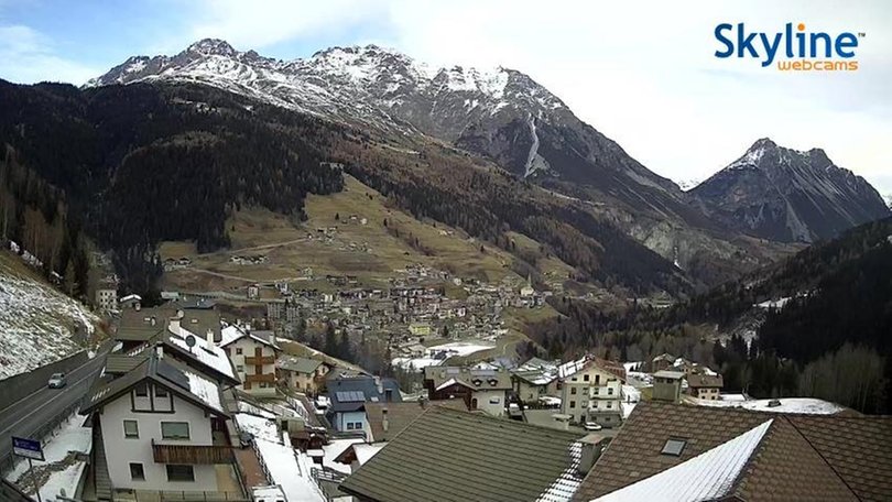 Webcam von Valdidentro in Richtung Stilfser Joch