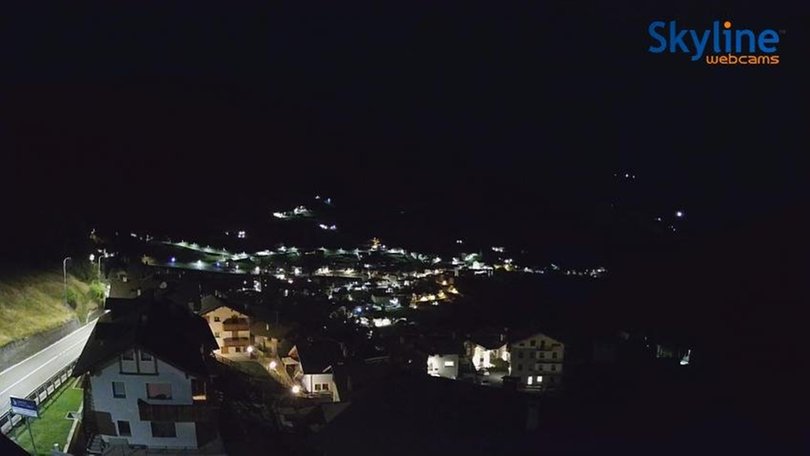 Webcam da Valdidentro verso il Passo dello Stelvio