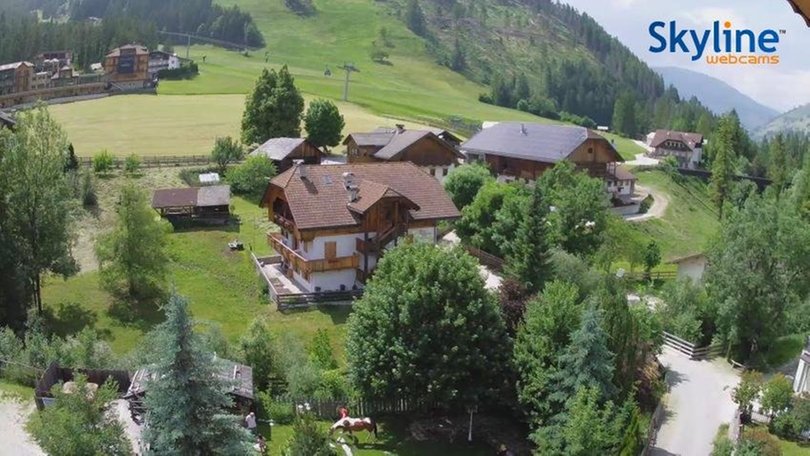 Webcam a San Vigilio di Marebbe verso la pista Erta