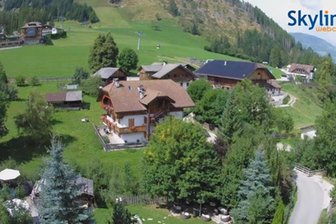 Webcam in San Vigilio di Marebbe towards Erta slope