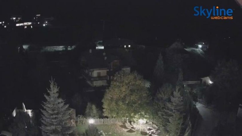Webcam in St. Vigil in Enneberg in Richtung Piste Erta