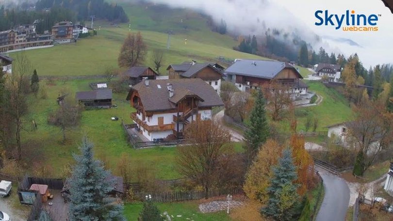 Webcam a San Vigilio di Marebbe verso la pista Erta
