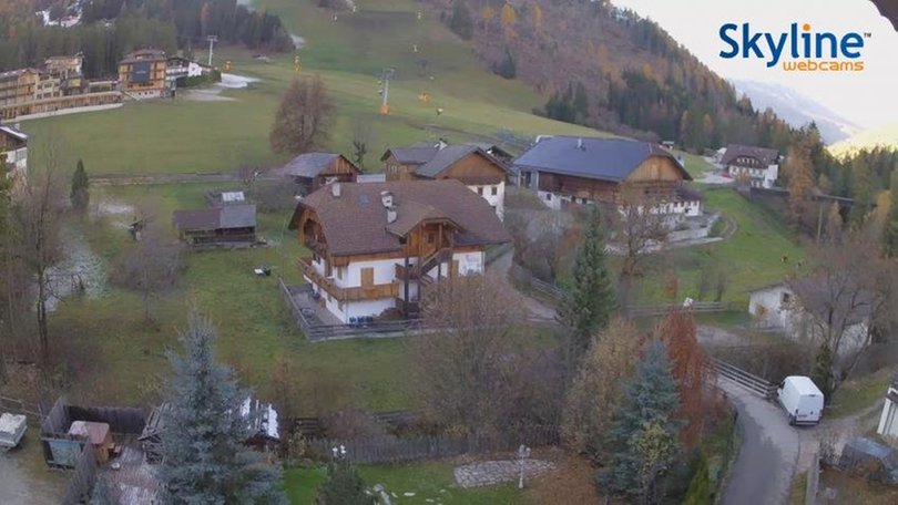 Webcam in San Vigilio di Marebbe towards Erta slope