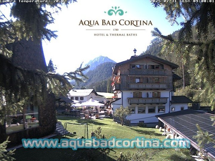 Webcam in Richtung der Skipisten von St. Vigil