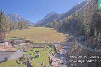 Webcam a San Vigilio verso il Fanes-Senes-Braies