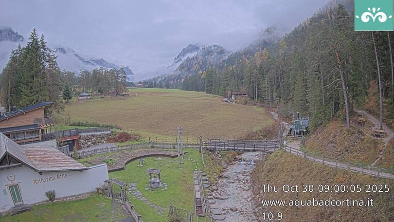 Webcam a San Vigilio verso il Fanes-Senes-Braies