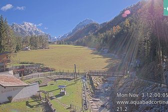 Webcam in San Vigilio towards Fanes-Senes-Braies