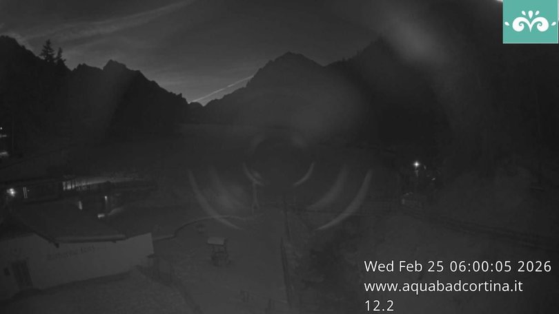 Webcam in San Vigilio towards Fanes-Senes-Braies
