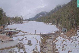 Webcam in St. Vigil in Richtung Fanes-Sennes-Prags