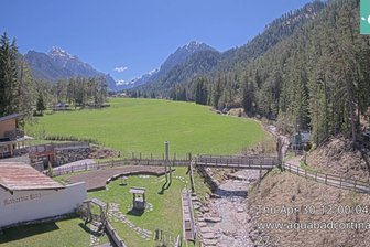 Webcam in St. Vigil in Richtung Fanes-Sennes-Prags