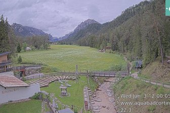 Webcam in San Vigilio towards Fanes-Senes-Braies