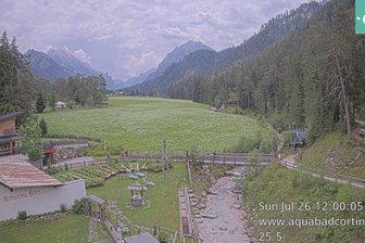 Webcam in San Vigilio towards Fanes-Senes-Braies