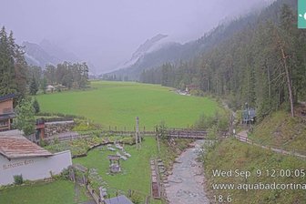 Webcam in San Vigilio towards Fanes-Senes-Braies