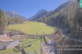 Webcam a San Vigilio verso il Fanes-Senes-Braies