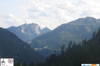 Webcam da Cernadoi verso il Sasso Bianco