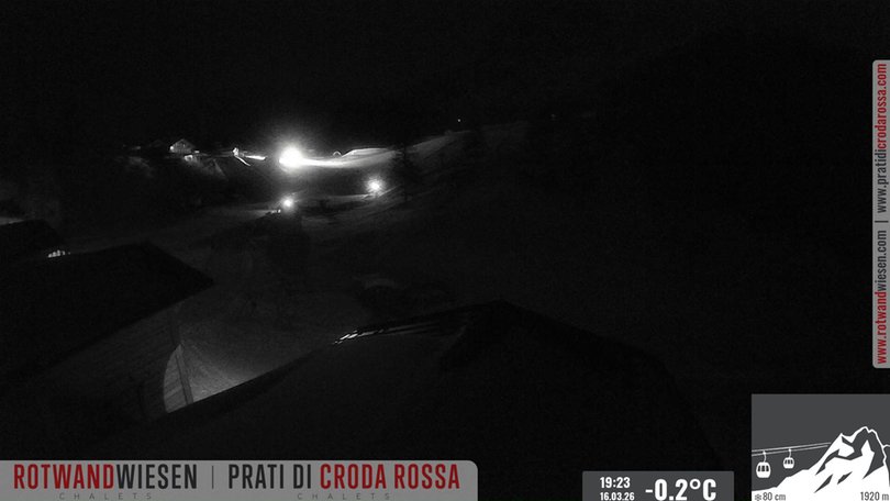 Webcam sui Prati di Croda Rossa nel comprensorio Tre Cime/Drei-Zinnen Dolomiti