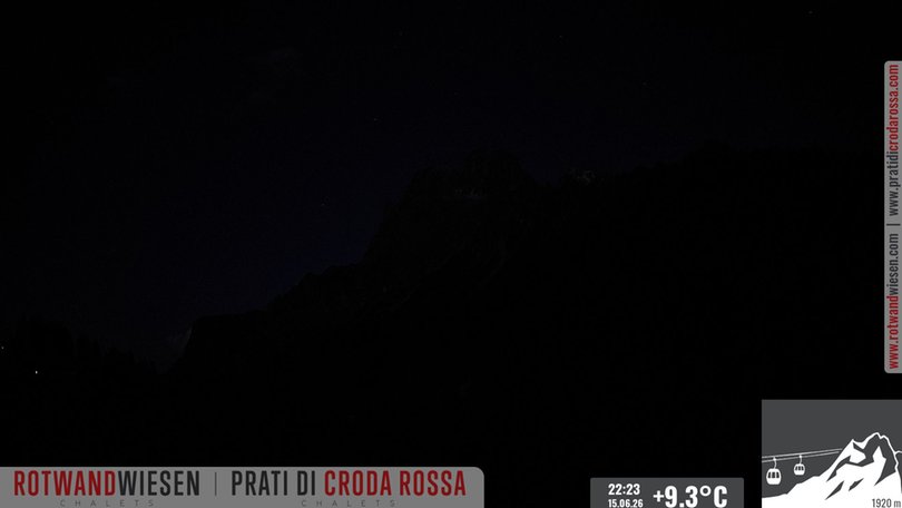 Webcam sui Prati di Croda Rossa nel comprensorio Tre Cime/Drei-Zinnen Dolomiti